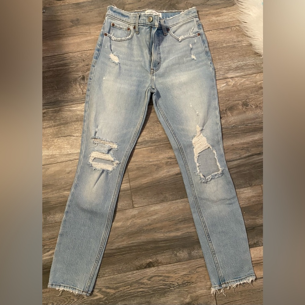 Women’s Abercrombie 0 Regular High Rise Jeans